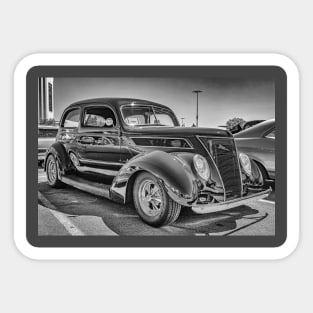 1937 Ford Model 78 Deluxe Coupe Sticker